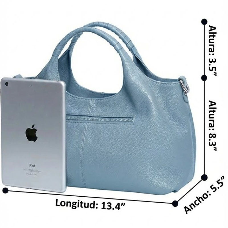 Elegante borsa a tracolla in pelle Ares (ACQUISTA 1 E NE RICEVI 1 IN OMAGGIO)