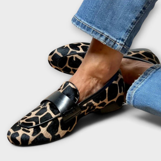 Léonie | Mocasines Leopardo