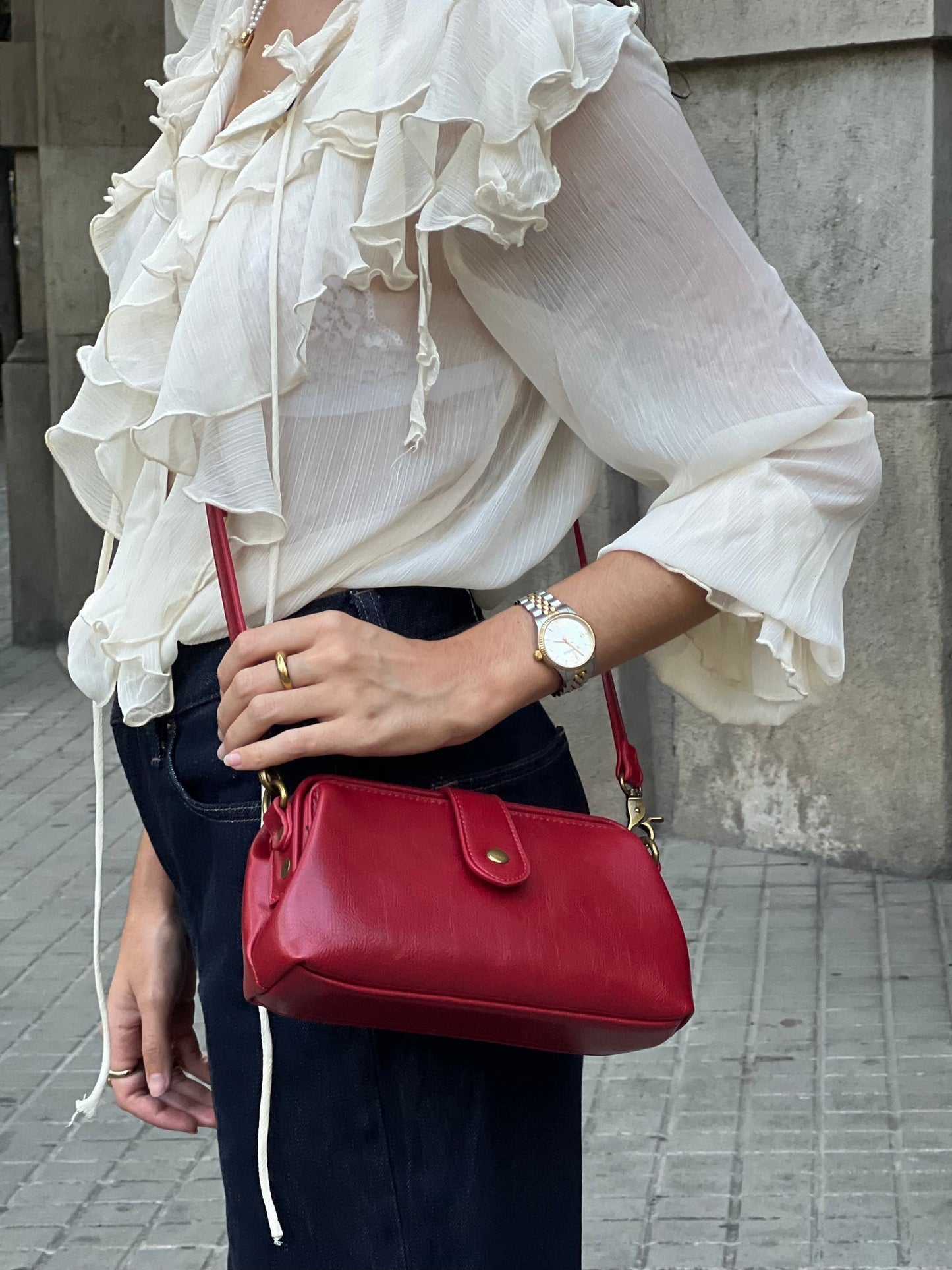 Eross Borsa vintage in pelle (ACQUISTA 1 E NE RICEVI 1 IN OMAGGIO)
