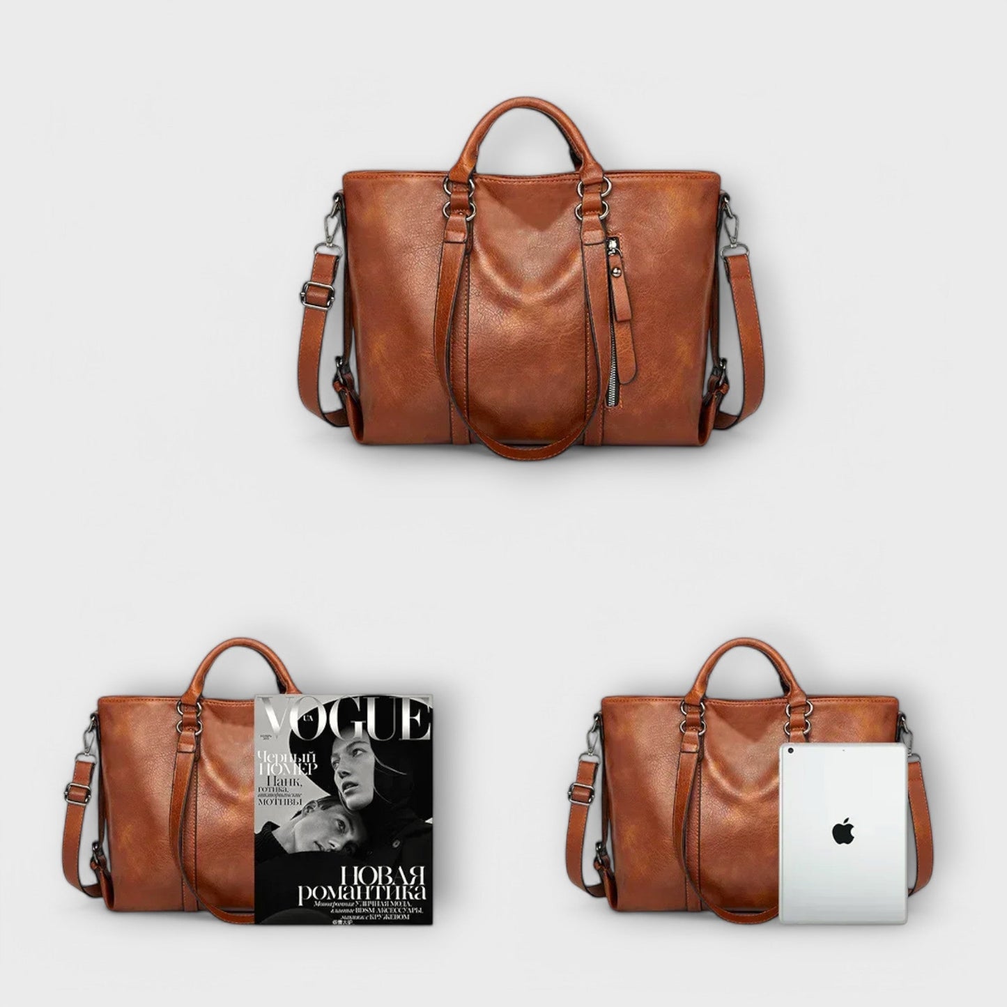 Hudda Borsa grande in pelle (ACQUISTA 1 E NE RICEVI 1 IN OMAGGIO)