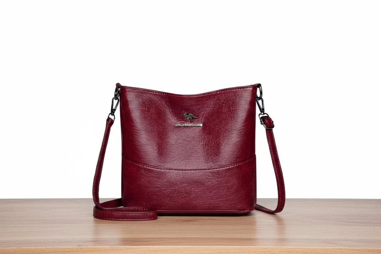 Bolsa croce in pelle di marca di lusso (ACQUISTA 1 E NE RICEVI 1 IN OMAGGIO)
